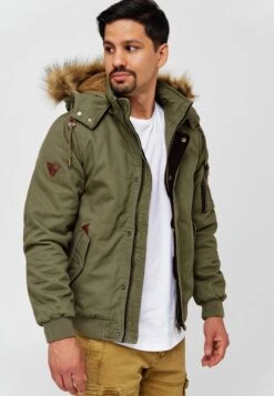 Indicode Jeans Winterjassen Winterjas Pennington Heren Groen -Indicode Jeans Verkoop 0038470d7f925b0aece94acca81a88e2
