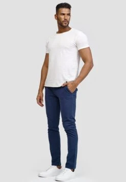 Indicode Jeans Chinos Regular Chino Massy Heren Blauw -Indicode Jeans Verkoop 01cda1ca00b7511033c09182a1574cc0
