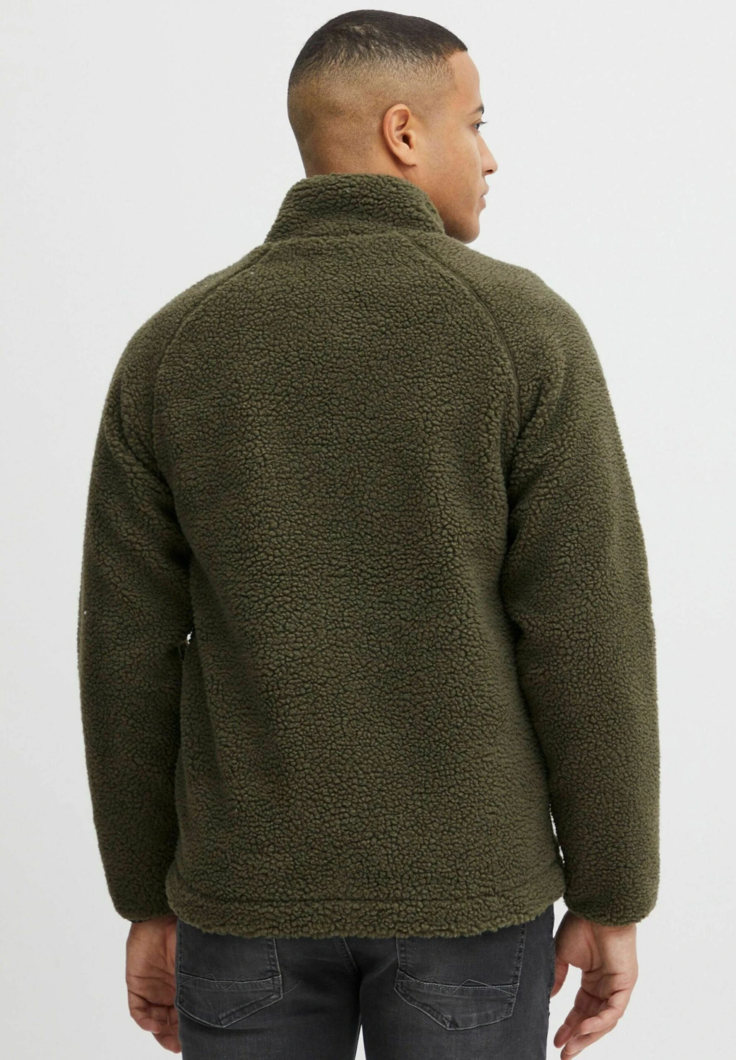 Indicode Jeans Idtrodie- Fleecejas - Army 3 Indicode Jeans Idtrodie- Fleecejas - Army - Image 3