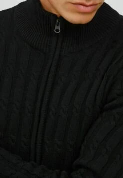 Indicode Jeans Paulomo - Vest - Black -Indicode Jeans Verkoop 020bfe07435a440f9086e4ed4de67ff5