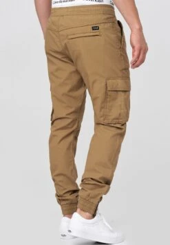 Indicode Jeans Cargobroeken Regular Cargobroek Leonard Heren Lichtbruin -Indicode Jeans Verkoop 02c6b4a3eef8ab95bb10adb171edf3de