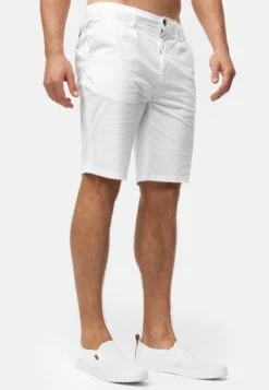 Indicode Jeans Insan - Shorts - Offwhite -Indicode Jeans Verkoop 036b05ab5845420287bee68cc37b9ff7