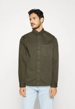 Indicode Jeans Inbodie - Overhemd - Army