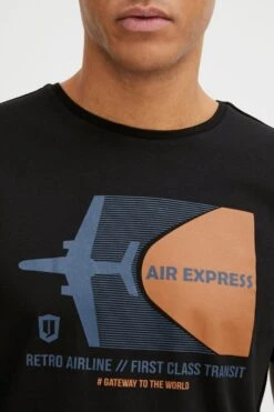 Indicode Jeans T-shirts Shirt Ronny Heren Zwart -Indicode Jeans Verkoop 037d8e3d42ececc6b716cdbc09c805bf