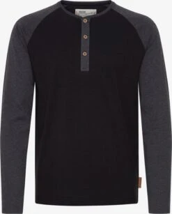 Indicode Jeans Longsleeves Shirt Winston Heren Zwart