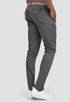 Indicode Jeans Chinos Regular Chino Heren Grijs -Indicode Jeans Verkoop 039067e6177826bf17518f85e35779b1
