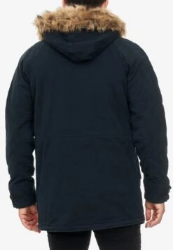 Indicode Jeans Parkas Winterparka Fann Heren Zwart -Indicode Jeans Verkoop 03a7a1a7233496c8bad6b76f3f409f2b