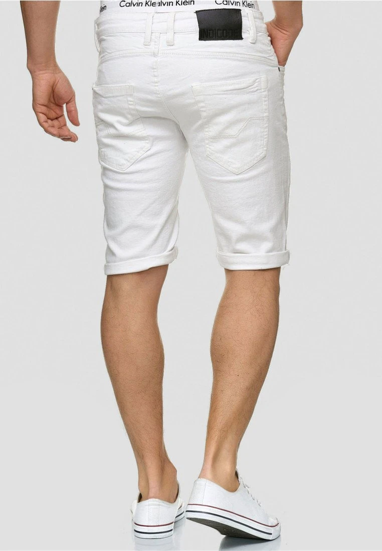 Indicode Jeans Cuba Caden - Jeansshort - Offwhite 3 Indicode Jeans Cuba Caden - Jeansshort - Offwhite - Image 3