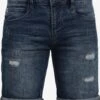 Indicode Jeans Denim Shorts Regular Broek Hallow Heren Blauw / Donkerblauw
