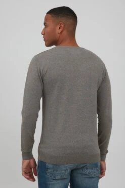 Indicode Jeans Crewneck Truien Trui ERNESTO Heren Grijs -Indicode Jeans Verkoop 04b7ba94a0a4f1bbbd0cabbbd50159e0