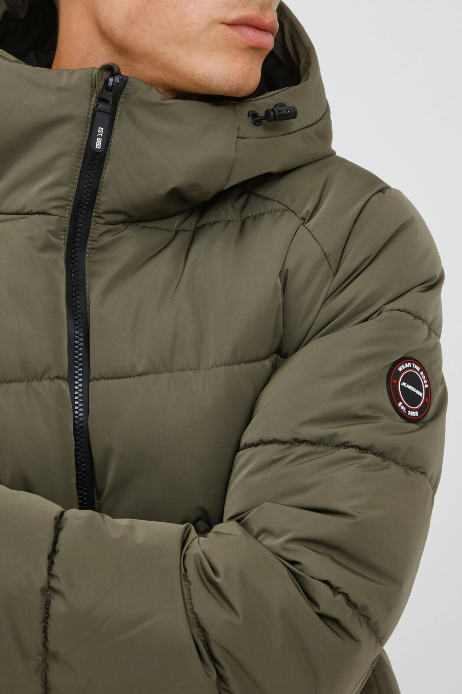 Indicode Jeans Winterjassen Winterjas Hersh Heren Groen 5 Indicode Jeans Winterjassen Winterjas Hersh Heren Groen - Image 5