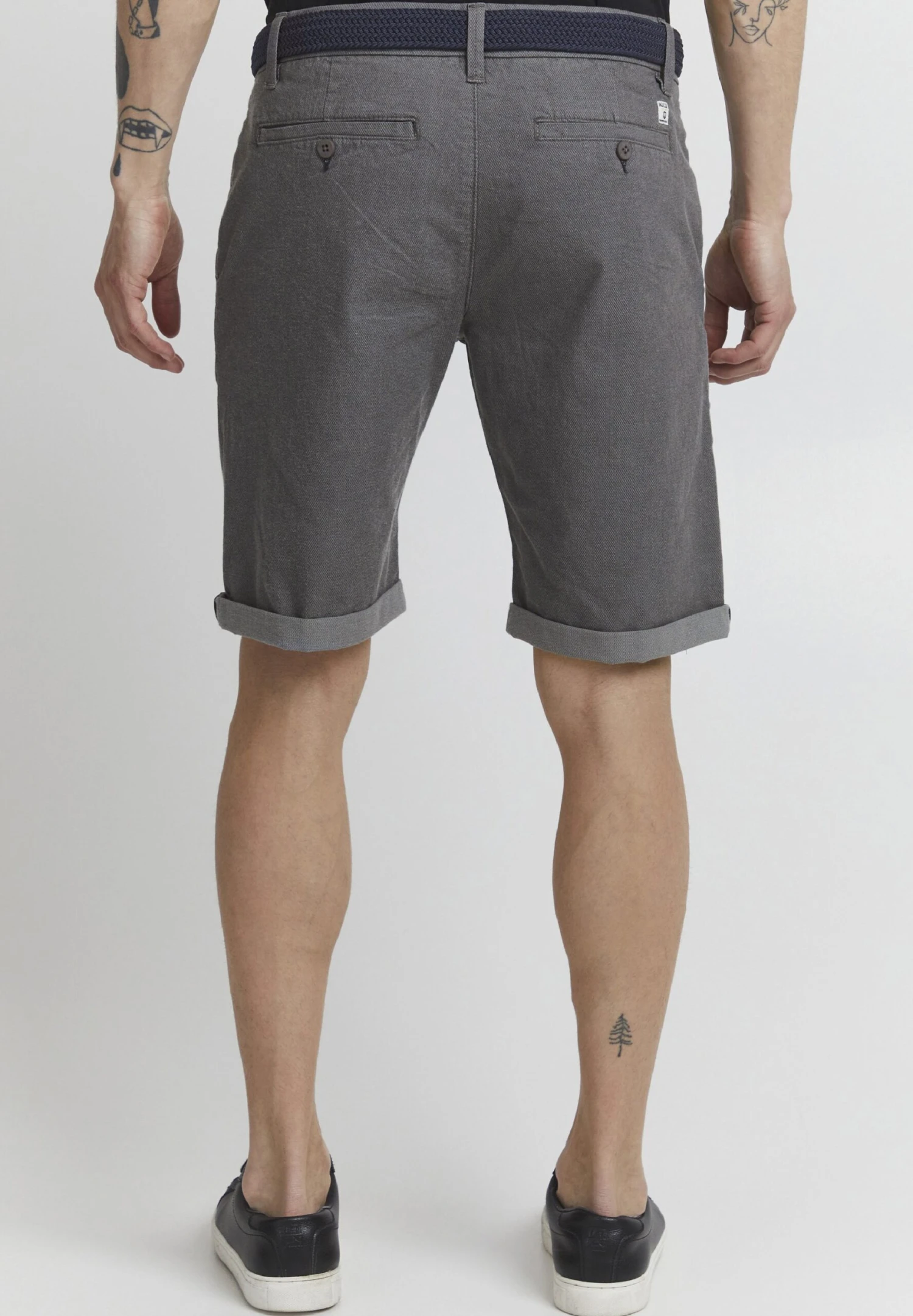 Indicode Jeans Figno - Shorts - Dark Grey 2 Indicode Jeans Figno - Shorts - Dark Grey - Image 2