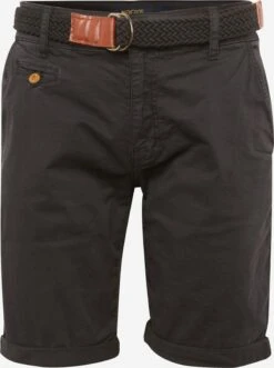 Indicode Jeans Shorts Regular Broek Conor Heren Antraciet