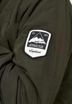 Indicode Jeans Winterjassen Winterjas Albany Heren Donkergroen -Indicode Jeans Verkoop 06fa8bc6773c9b7243c040647a473b15