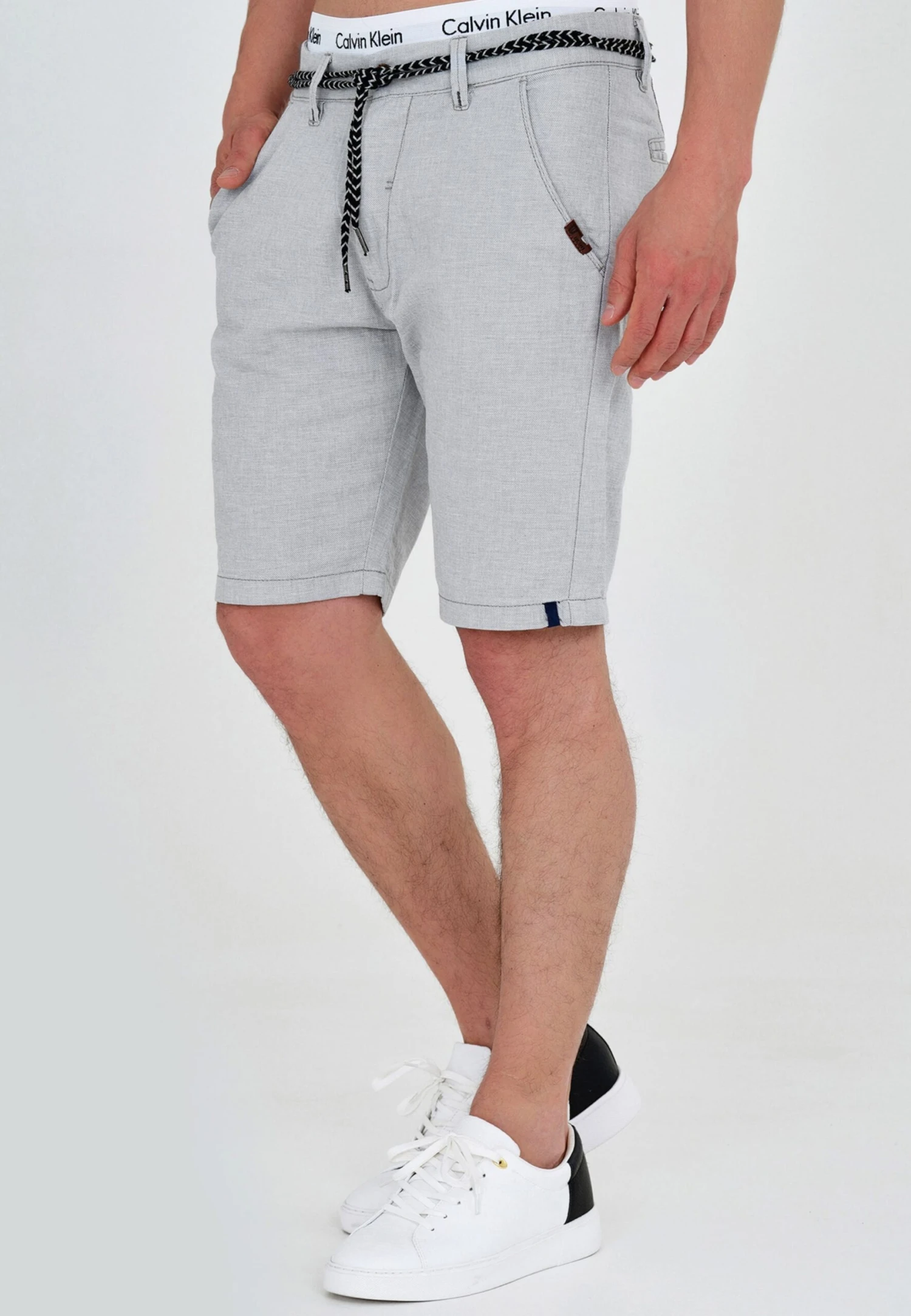 Indicode Jeans Shorts Regular Broek Sant Cugat Heren Grijs 4 Indicode Jeans Shorts Regular Broek Sant Cugat Heren Grijs - Image 4