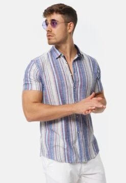 Indicode Jeans Intremaine - Overhemd - Navy -Indicode Jeans Verkoop 0743907ec73441288802ccd1cdf236fe