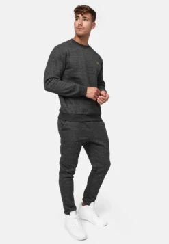 Indicode Jeans Crewneck Truien Trui Luk Heren Zwart / Zwart Gemêleerd -Indicode Jeans Verkoop 0771a7dcad67a9aad3bca729116e8bae