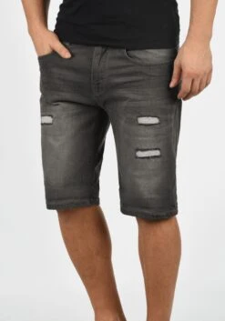 Indicode Jeans Denim Shorts Regular Broek Hallow Heren Grijs -Indicode Jeans Verkoop 0782250484c8667ed77356acbeb5e6f1