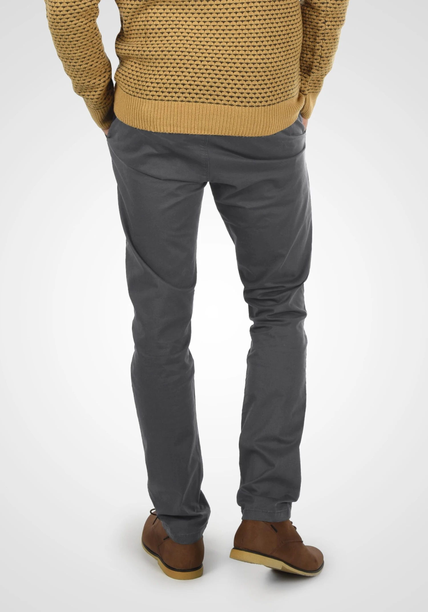 Indicode Jeans Chinos Regular Chino Penefal Heren Grijs / Basaltgrijs / Donkergrijs 4 Indicode Jeans Chinos Regular Chino Penefal Heren Grijs / Basaltgrijs / Donkergrijs - Image 4