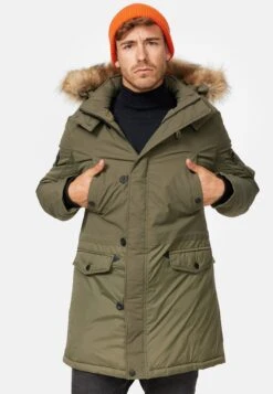 Indicode Jeans Jarl - Winterjas - Army