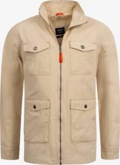 Indicode Jeans Tussenjassen Tussenjas Simeon Heren Beige