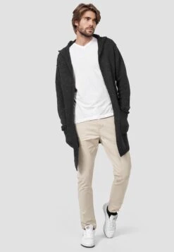 Indicode Jeans Vesten Gebreid Vest Brad Heren Basaltgrijs -Indicode Jeans Verkoop 09bd1865e725813381549e84bb3b93fb