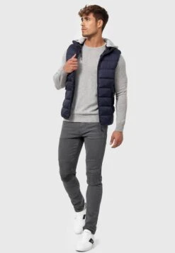 Indicode Jeans Bodywarmers Bodywarmer Heren Blauw -Indicode Jeans Verkoop 0a2aff09b4895099050f11998fb0bdde