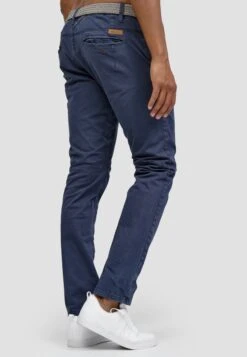 Indicode Jeans Chinos Regular Chino Spence Heren Blauw -Indicode Jeans Verkoop 0aab396a5ecdbf0c903587f1a1c1ce22