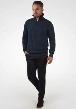 Indicode Jeans Coltruien Trui Paulo Heren Blauw / Navy / Donkerblauw -Indicode Jeans Verkoop 0b100e0b60eb51f8c7b04383008976cb