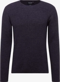 Indicode Jeans Crewneck Truien Regular Fit Trui Christian Heren Zwart