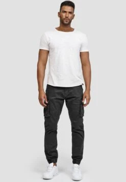 Indicode Jeans Pantalons Regular Broek Kerr Heren Zwart -Indicode Jeans Verkoop 0c055dab590a482f1c2232677efb584c