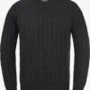 Indicode Jeans Crewneck Truien Trui Pauletta Heren Zwart