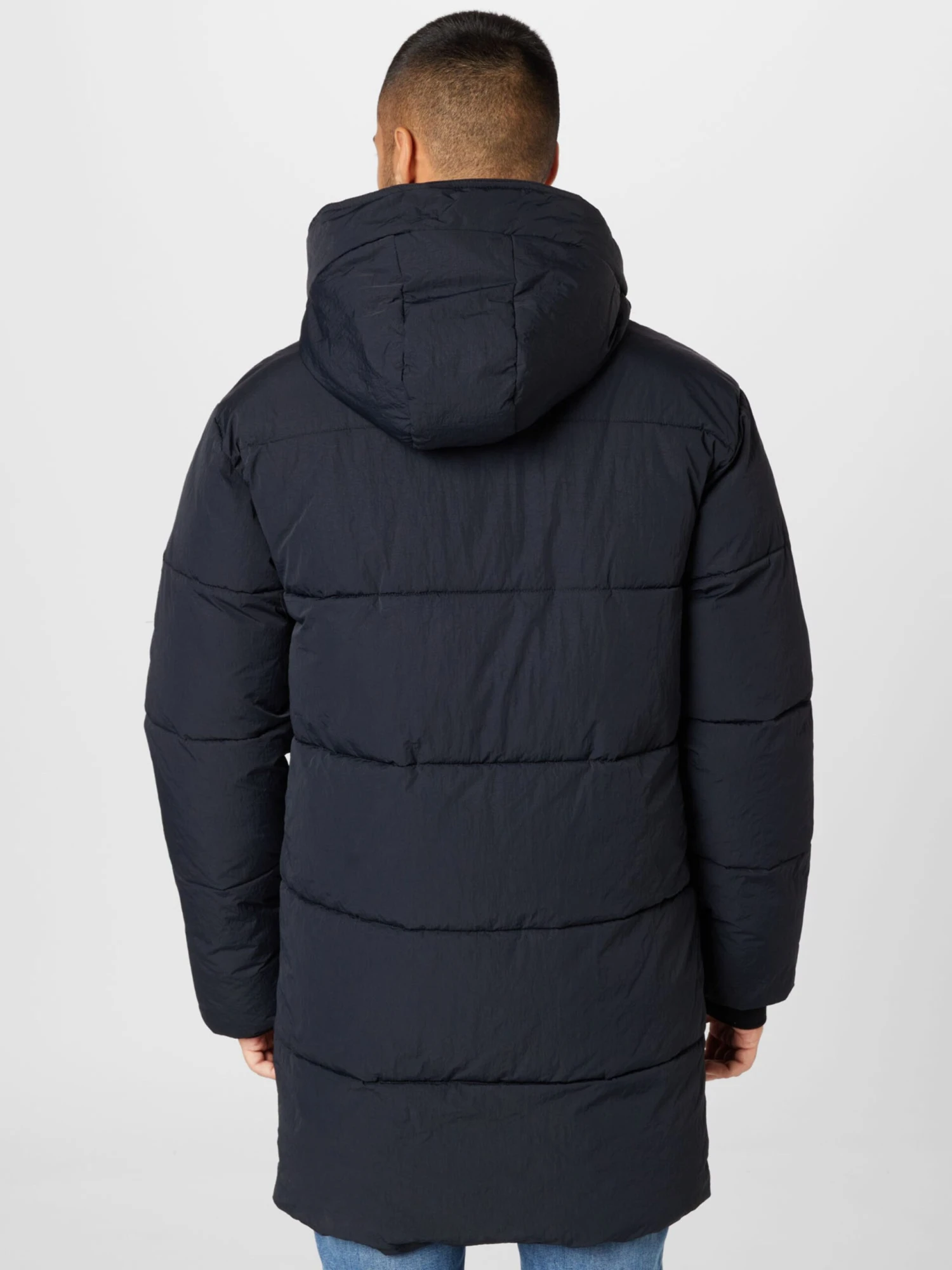 Indicode Jeans Parkas Winterparka Gazelle Heren Zwart 4 Indicode Jeans Parkas Winterparka Gazelle Heren Zwart - Image 4