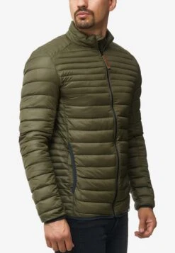 Indicode Jeans Tussenjassen Tussenjas Islington Heren Olijfgroen -Indicode Jeans Verkoop 0c597d3171fac9d33fd8987241d2ca5c