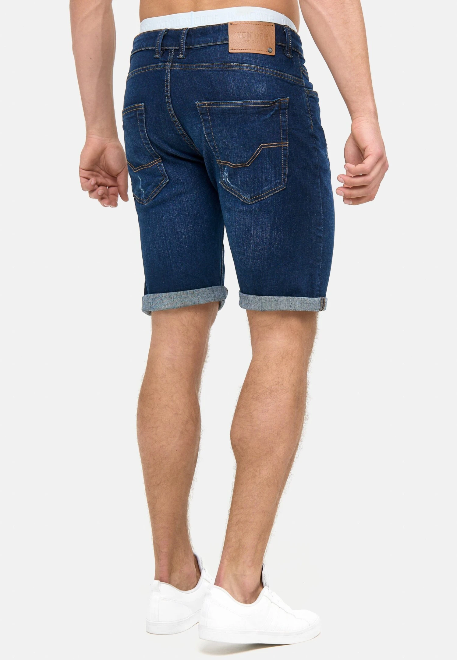 Indicode Jeans Cuba Caden - Jeansshort - Blau 3 Indicode Jeans Cuba Caden - Jeansshort - Blau - Image 3