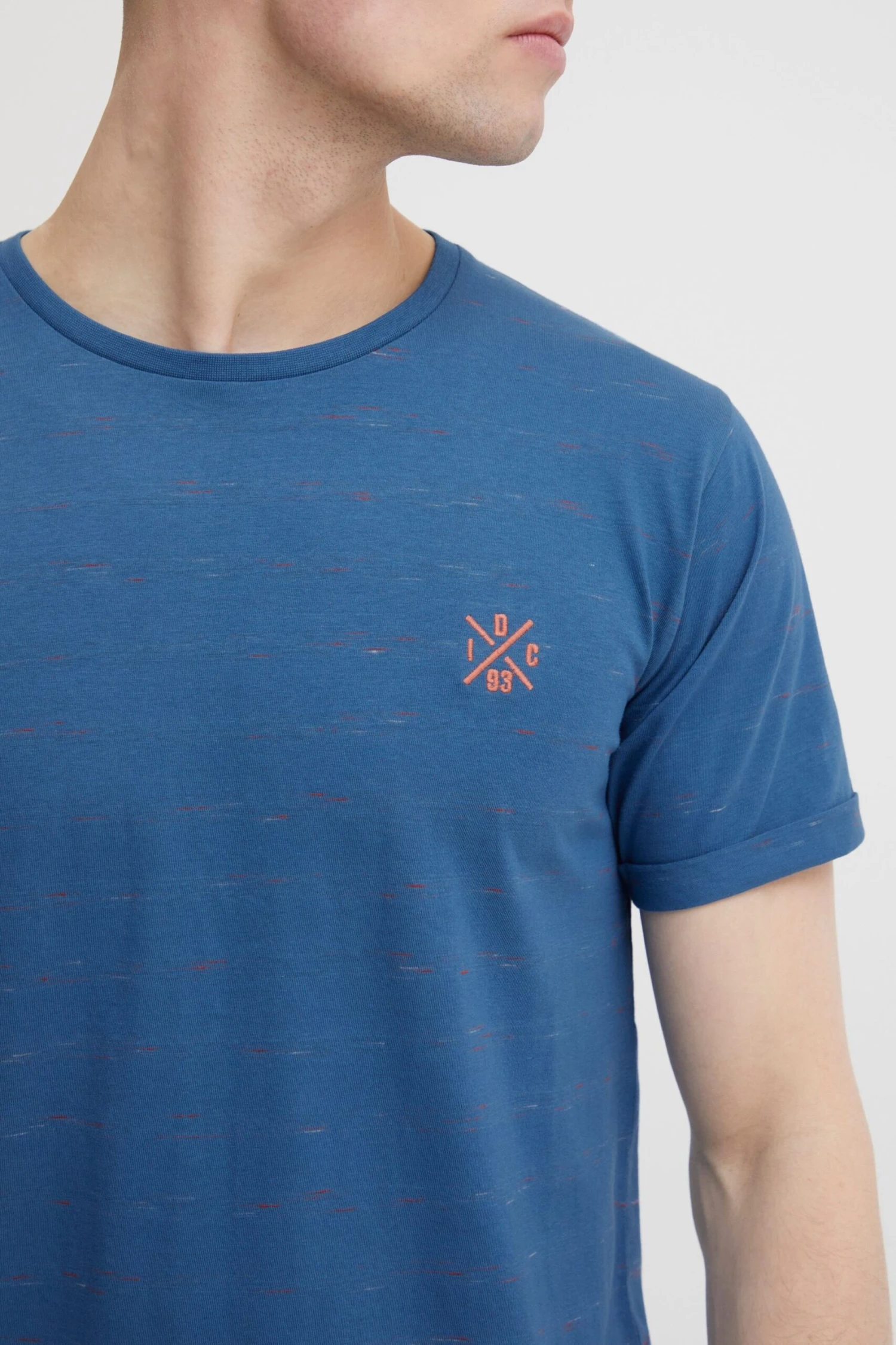 Indicode Jeans T-shirts Shirt Gabrix Heren Hemelsblauw 5 Indicode Jeans T-shirts Shirt Gabrix Heren Hemelsblauw - Image 5