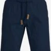 Indicode Jeans Chino Shorts Loosefit Chino Carver Heren Donkerblauw