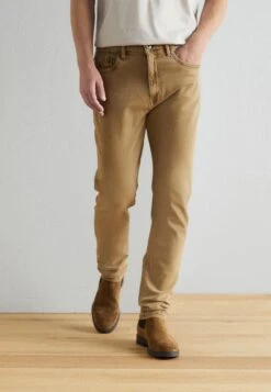 Indicode Jeans Incalli - Relaxed Fit Jeans - Otter