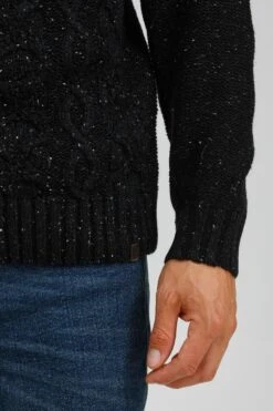 Indicode Jeans Coltruien Trui Benat Heren Zwart -Indicode Jeans Verkoop 0d916d102a81e16db5eb5285a730e5c7