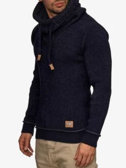 Indicode Jeans Coltruien Trui Keshawn Heren Navy -Indicode Jeans Verkoop 0e6785e4edc080e8cbae390446faecff