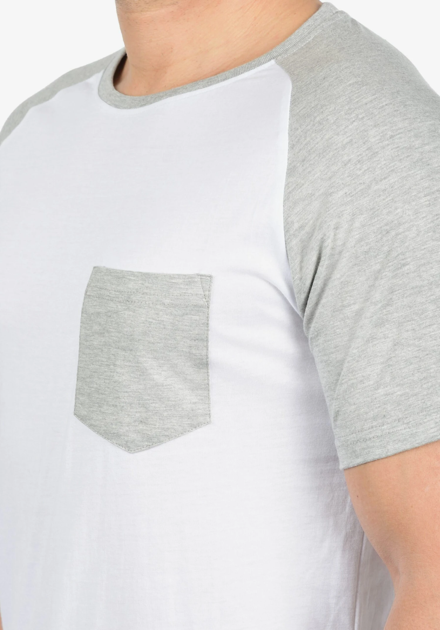 Indicode Jeans T-shirts Shirt Gresham Heren Wit 4 Indicode Jeans T-shirts Shirt Gresham Heren Wit - Image 4