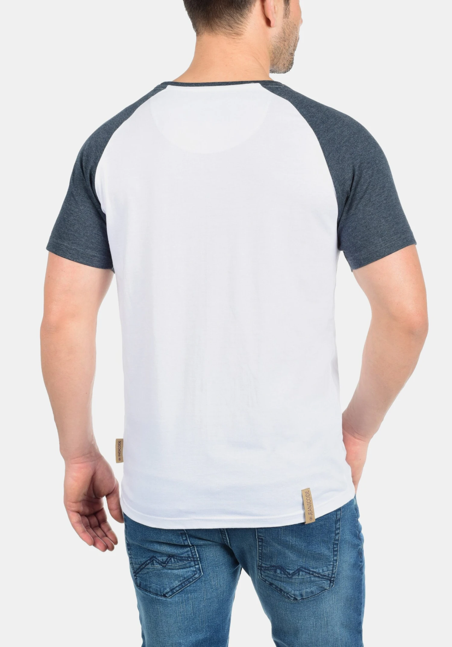 Indicode Jeans T-shirts Shirt Gresham Heren Wit 3 Indicode Jeans T-shirts Shirt Gresham Heren Wit - Image 3