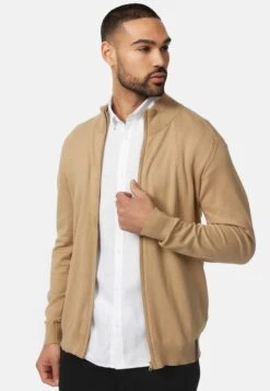 Indicode Jeans Vesten Gebreid Vest Lau Heren Beige -Indicode Jeans Verkoop 0f33e68525ff8f900d2601555366ebd3