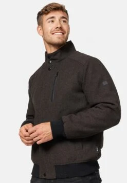 Indicode Jeans Bob - Jas - Mini Herringbone Brown -Indicode Jeans Verkoop 0f3fa72214d449179a56bd168b3a7329