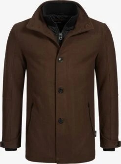 Indicode Jeans Tussenjassen Tussenjas Brittany Heren Kastanjebruin