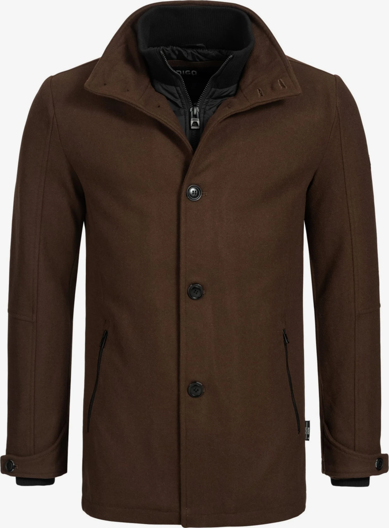 Indicode Jeans Tussenjassen Tussenjas Brittany Heren Kastanjebruin 1 Indicode Jeans Tussenjassen Tussenjas Brittany Heren Kastanjebruin