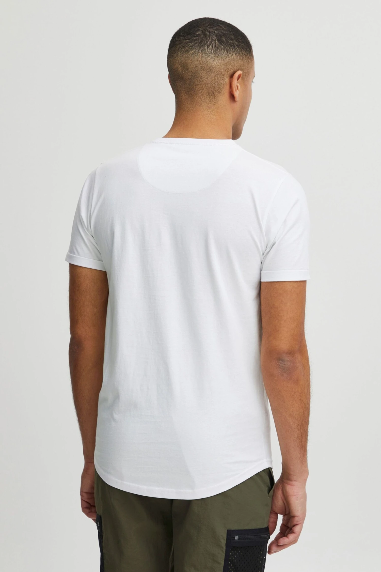 Indicode Jeans T-shirts Shirt Daniel Heren Wit 3 Indicode Jeans T-shirts Shirt Daniel Heren Wit - Image 3