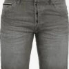 Indicode Jeans Denim Shorts Regular Broek Alessio Heren Grijs / Lichtgrijs