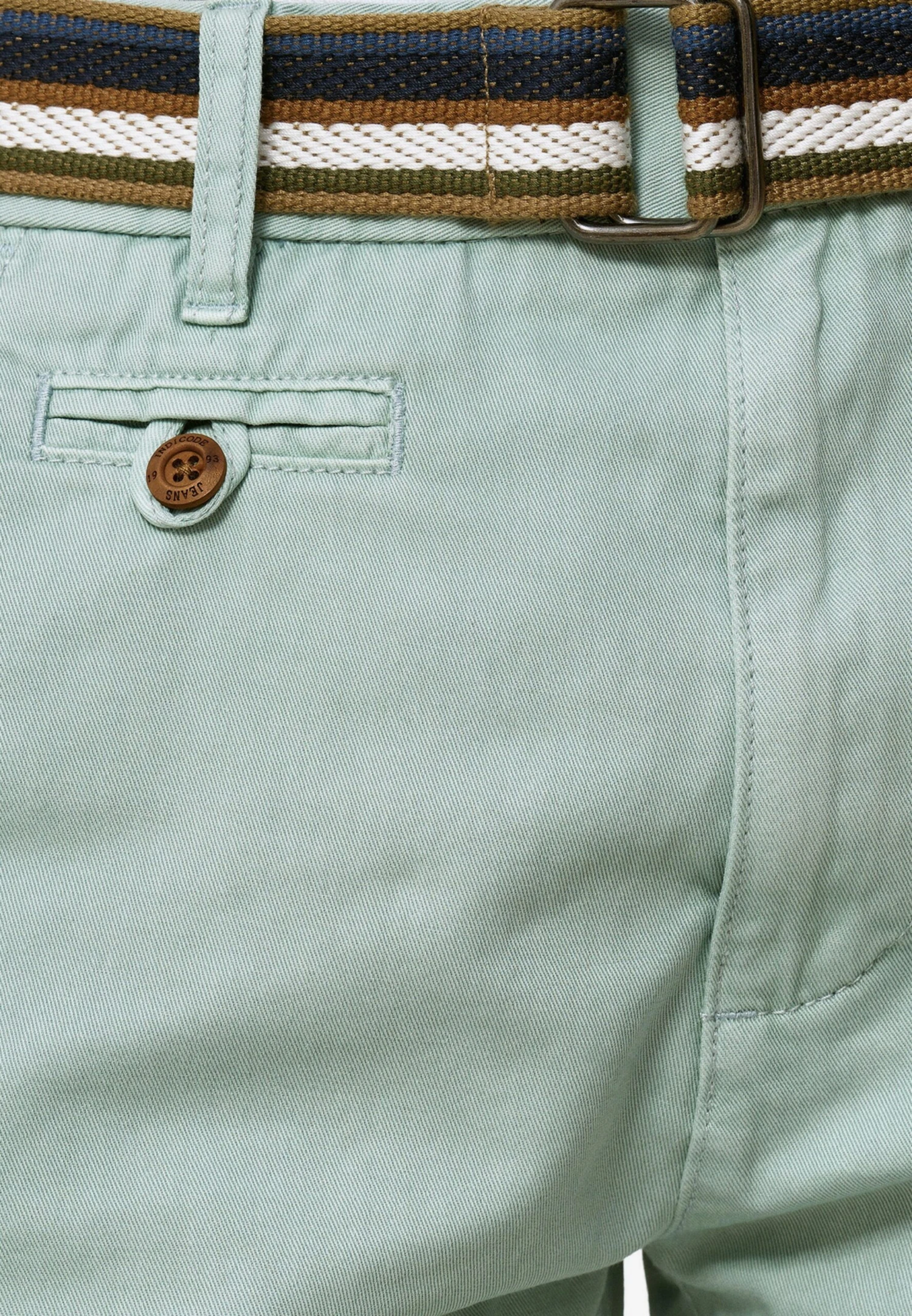 Indicode Jeans Chino Shorts Regular Chino Cuba Heren Mintgroen 7 Indicode Jeans Chino Shorts Regular Chino Cuba Heren Mintgroen - Image 7