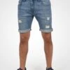 Indicode Jeans Idhallow - Jeansshort - Blue Wash
